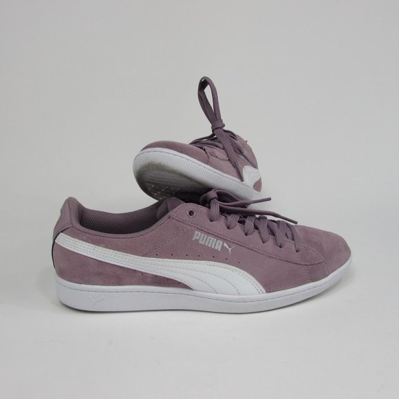 Puma Vikky Suede Elderberry Purple 370204 01 Womens Sz10 - Picture 1 of 11